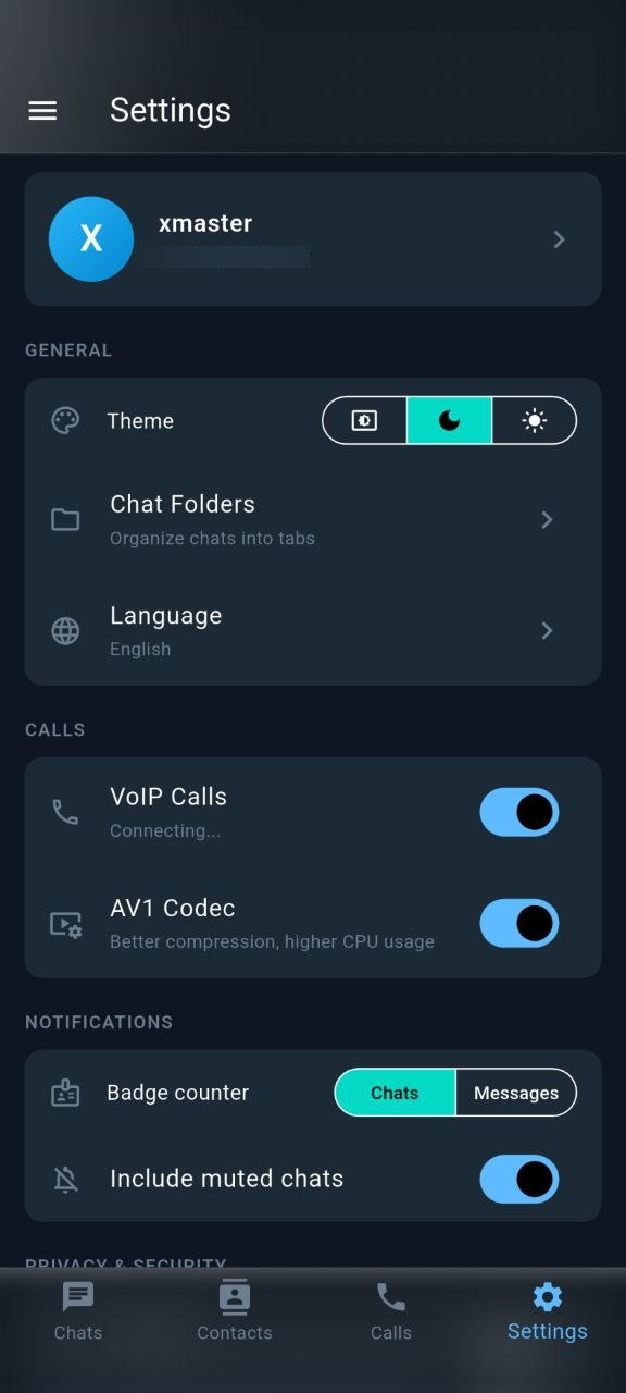 Team Call Settings